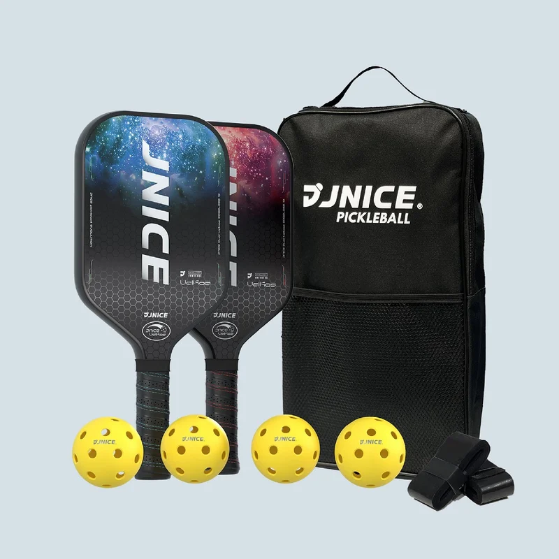 JNICE 久奈司星際 STARFIELD 雙拍套組，含球與收納袋